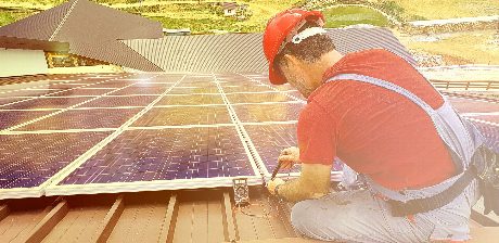 Messungen an einer PV-Anlage
