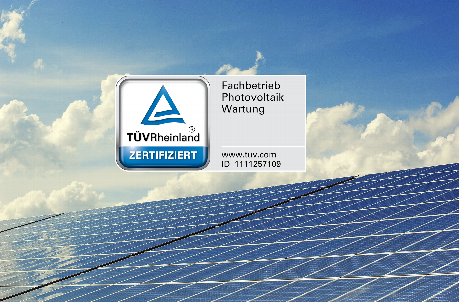 Photovoltaik Wartung Himmel TÜV