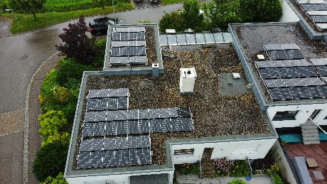 Ost-West Aufständerung PV